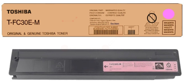 Original Toshiba T-FC30EM | 6AG00004452 Toner Magenta