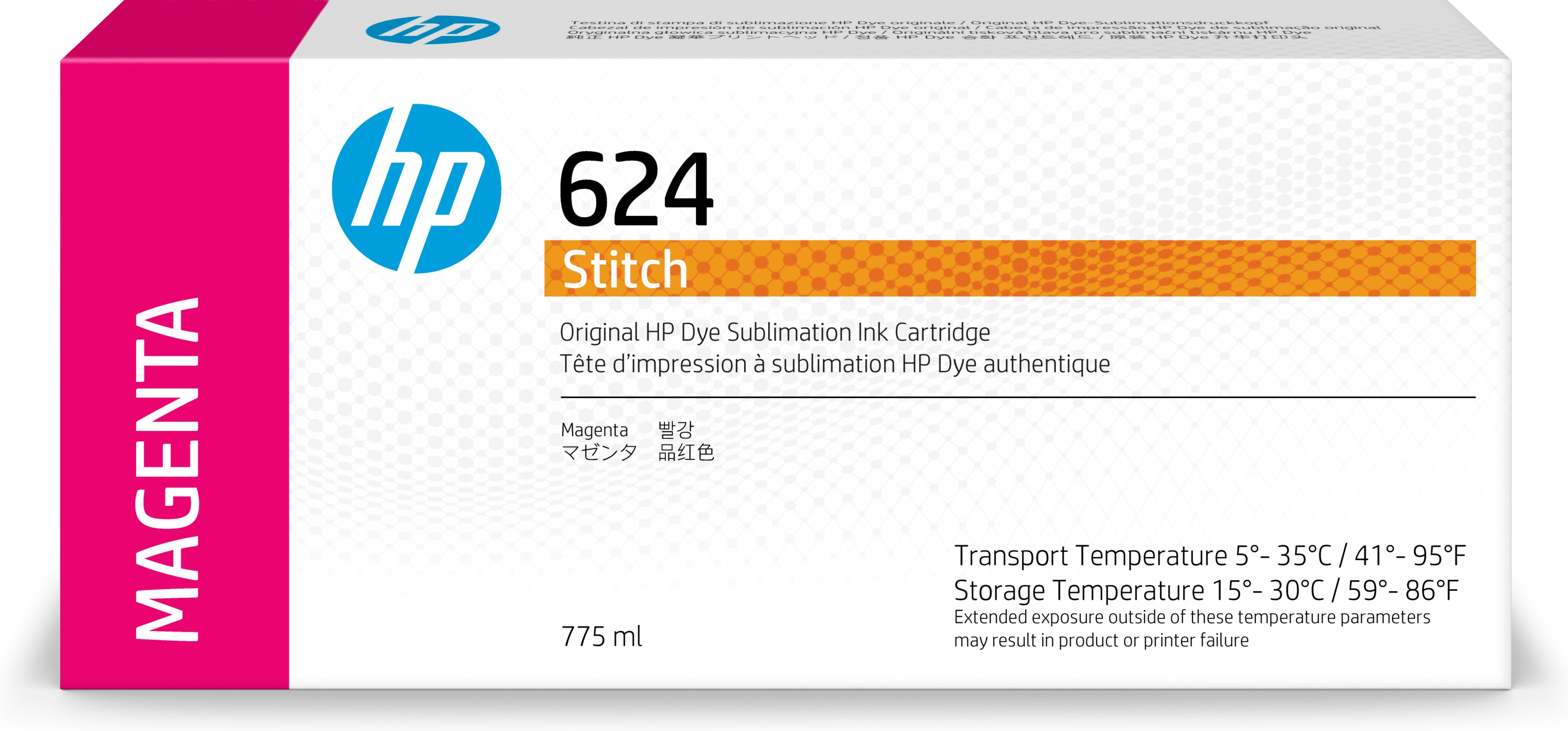 Original HP 624 | 2LL55A Tinte Magenta ( 06.2024 )