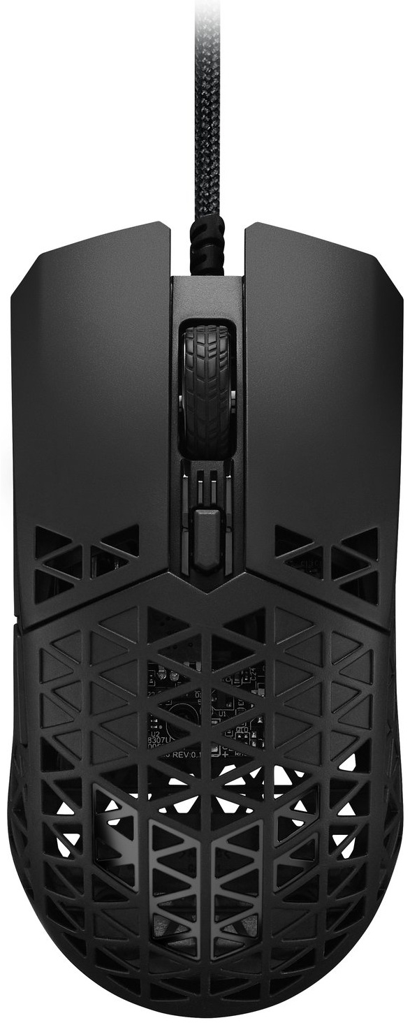 ASUS TUF Gaming M4 Air Gaming-Maus | Kabel (USB) | 6 Tasten | 16000 dpi | Beidhändig | Schwarz