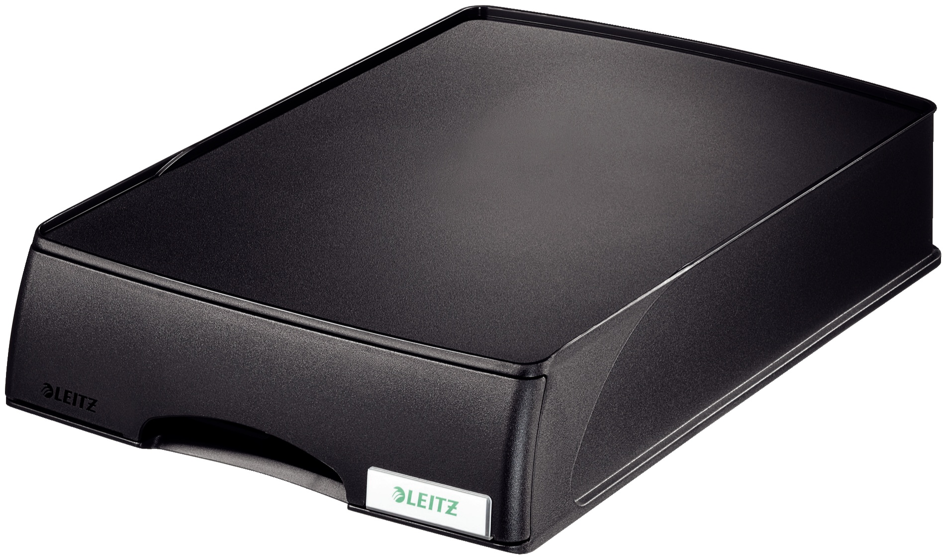 Leitz Briefablage | DIN A4 | Schwarz | Kunststoff (52100095)