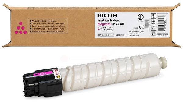 Original Ricoh 821096 | 821076 | 821206 | 821281 | TYPESPC430E | Toner Magenta