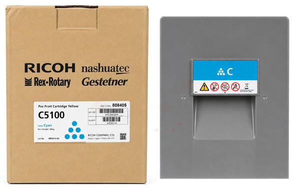 Original Ricoh Type C5100 | 828224 Toner Cyan