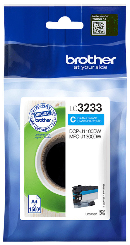 Original Brother LC3233C Tinte Cyan