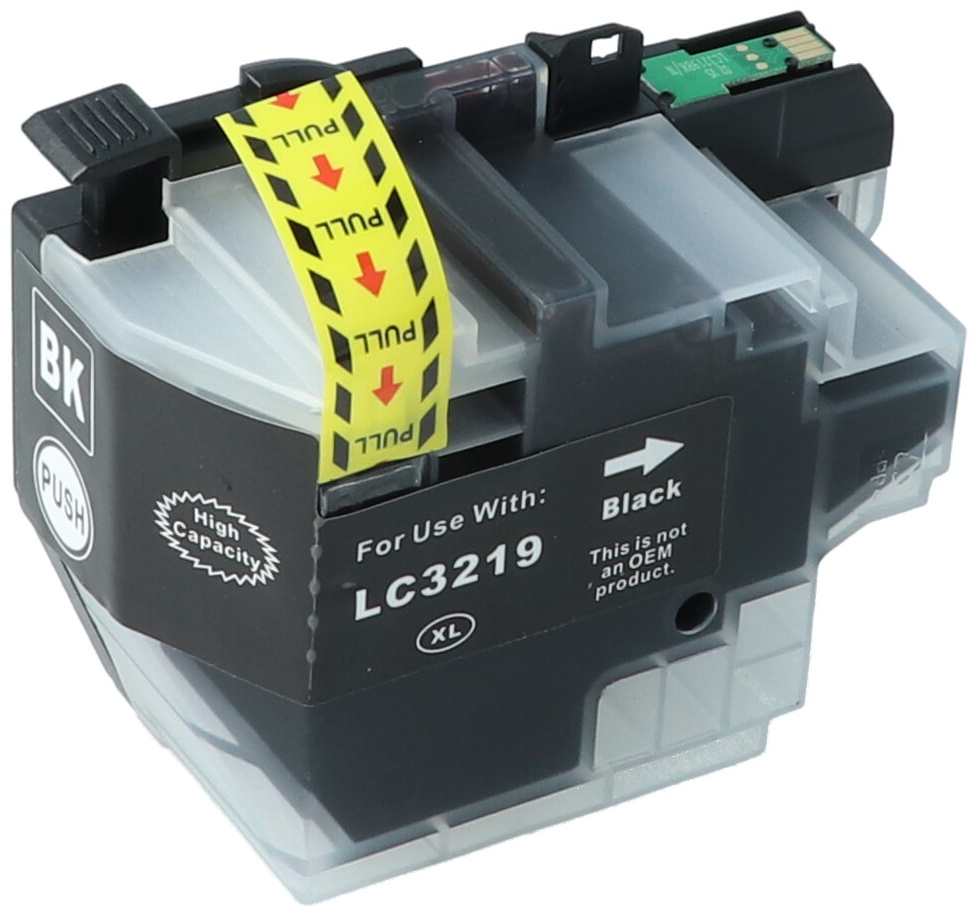 Tonoo® Tinte ersetzt Brother LC3219XLBK Schwarz XL