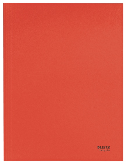 Leitz Jurismappe recycle 3906 | DIN A4 | Rot | Karton