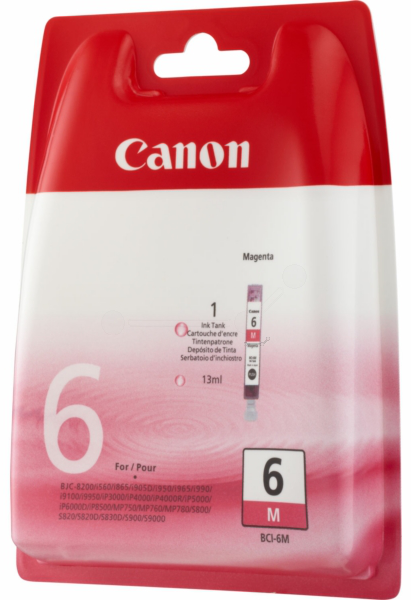 Original Canon 8891A002 | BCI6 Tinte Rot