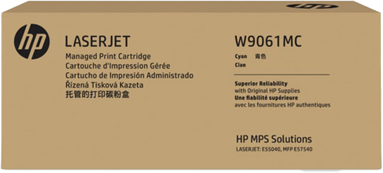 Original HP W9061MC Toner Cyan ( B-Verpackung )
