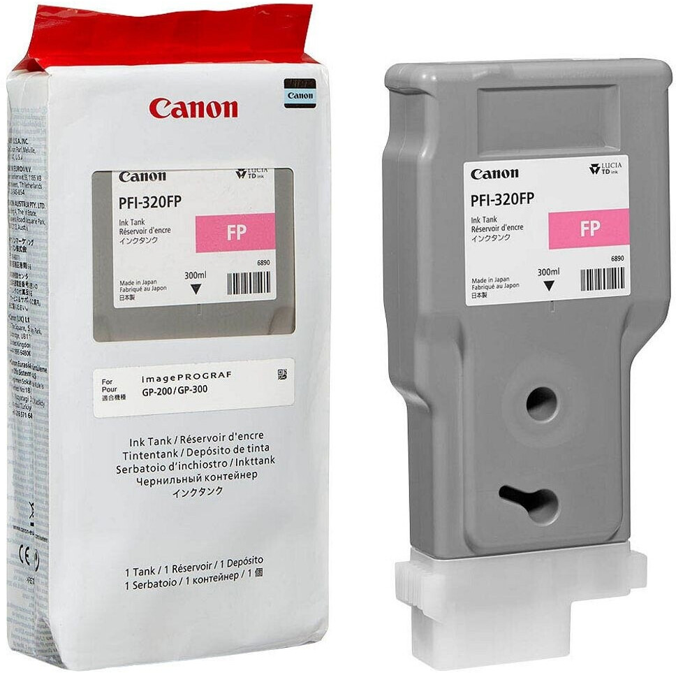 Original Canon PFI320 | 3500C001 Tinte Fluoreszierend Rosa XL ( 09.2025 )