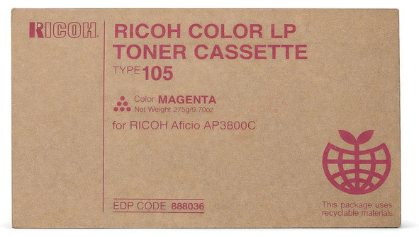 Original Ricoh Type 105 | 885374 Toner Magenta