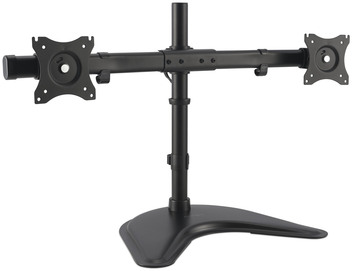 Kensington SmartFit Ergo Freistehender Dual Monitorarm | für 2 Monitore | Standfuß | Schwarz