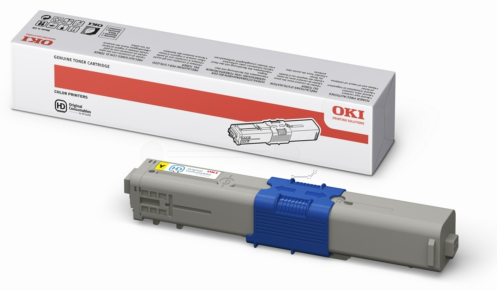 Original OKI 44469722 Toner Gelb XL