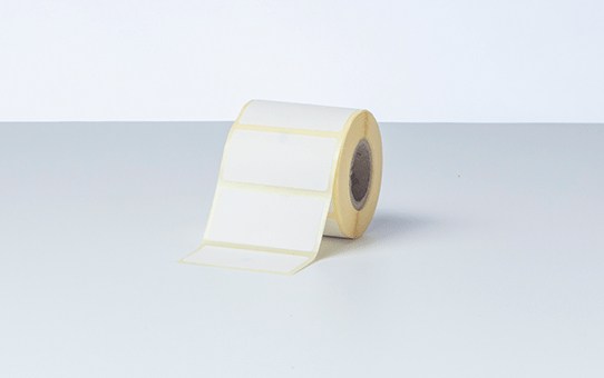 Brother Etikettenrolle BDE-1J026051-060 (12 Rollen) | 51x26 mm | Weiß | Papier