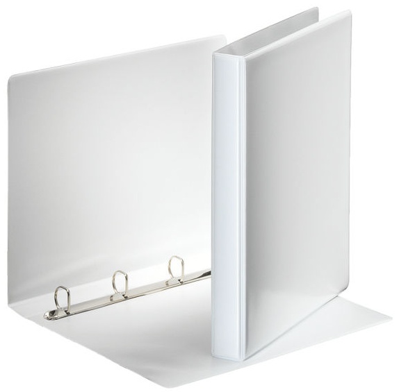 Esselte Präsentationsringbuch | DIN A4 | 4 Ringe | 3,8 cm | Weiß | 10er-Pack