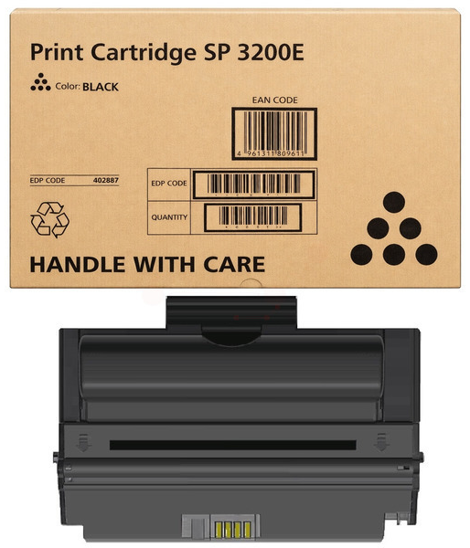 Original Ricoh Type SP3200E | 407162 Toner Schwarz