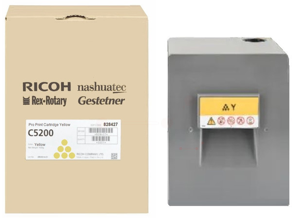 Original Ricoh 828427 Toner Gelb