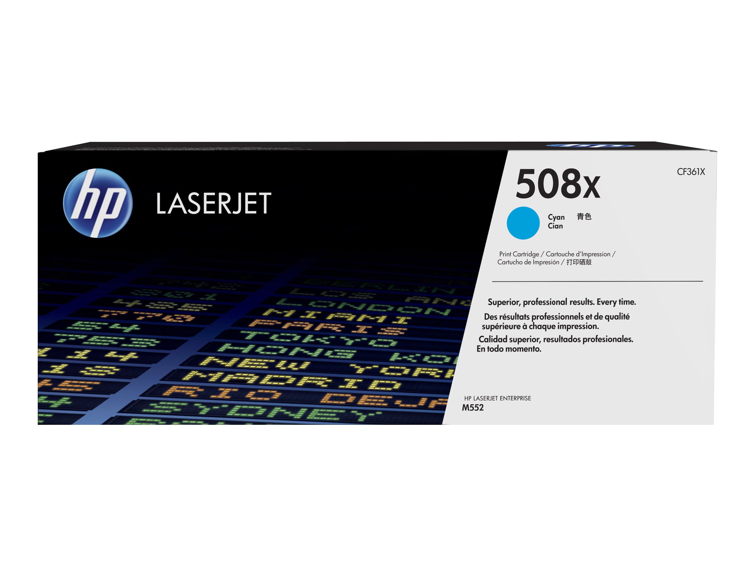 Original HP CF361X | 508X Toner Cyan XL