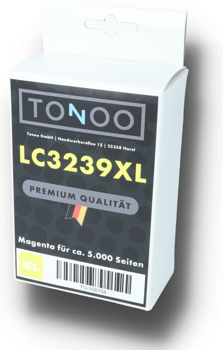 Tonoo® Tinte ersetzt Brother LC3239XLY Gelb XL