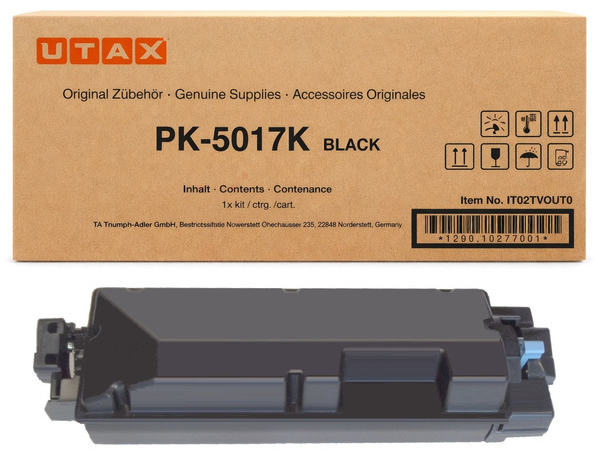 Original UTAX PK5017K | 1T02TV0UT0 Toner Schwarz