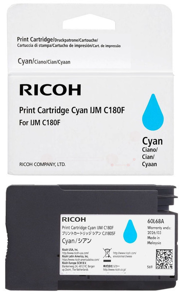 RICOH 408518  cyan Druckerpatrone