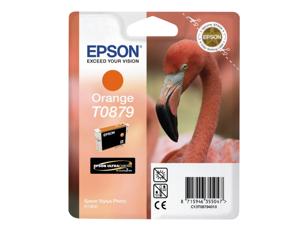 Original Epson T0879 | C13T08794010 Tinte Orange ( 2022 )