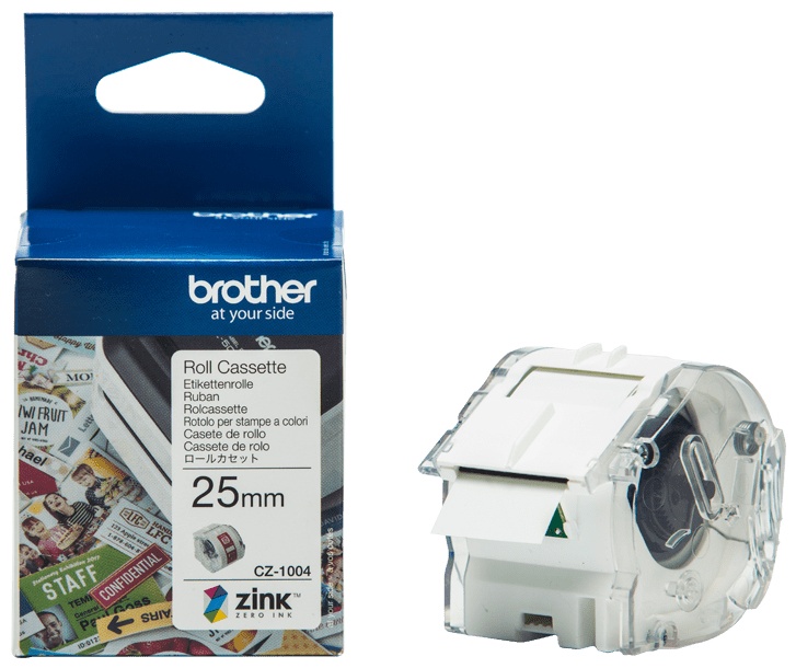 Brother Endlospapierrolle CZ1004 | 25 mm | Weiß
