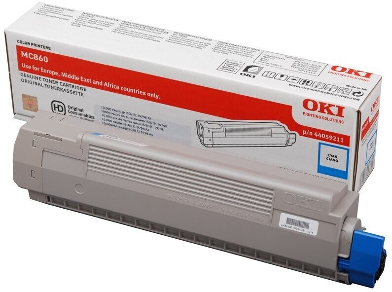 Original OKI 44059211 Toner Cyan ( A-Ware )