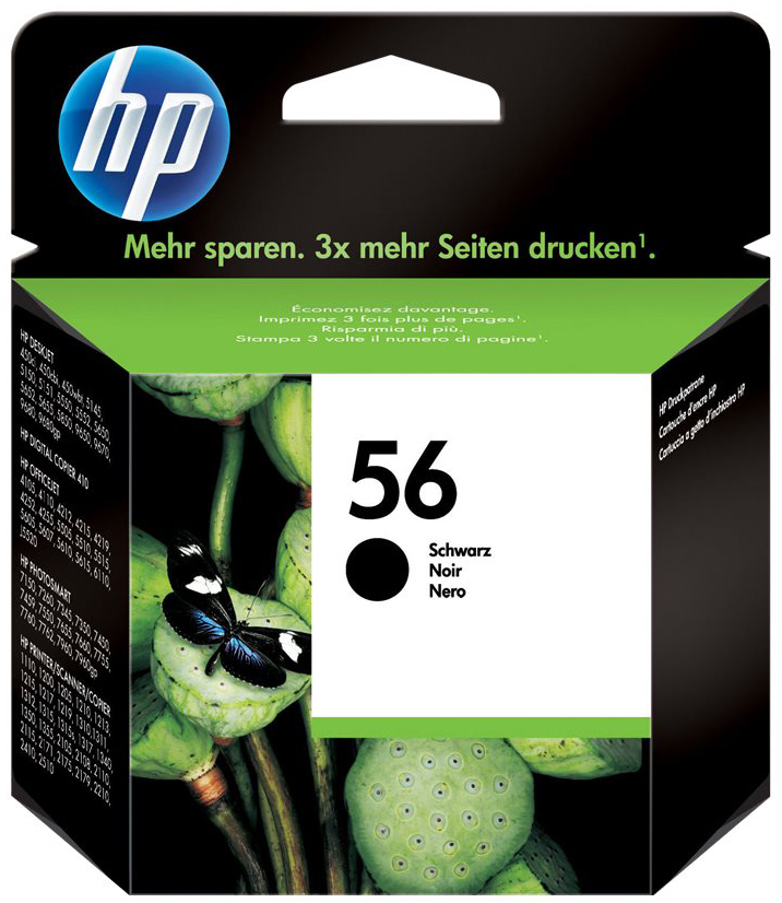 Original HP 56 | C6656AE Tinte Schwarz