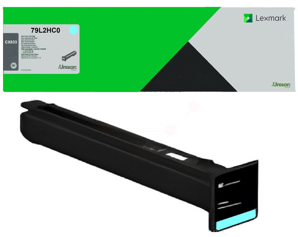 Original Lexmark 79L2HC0 Toner Cyan XL