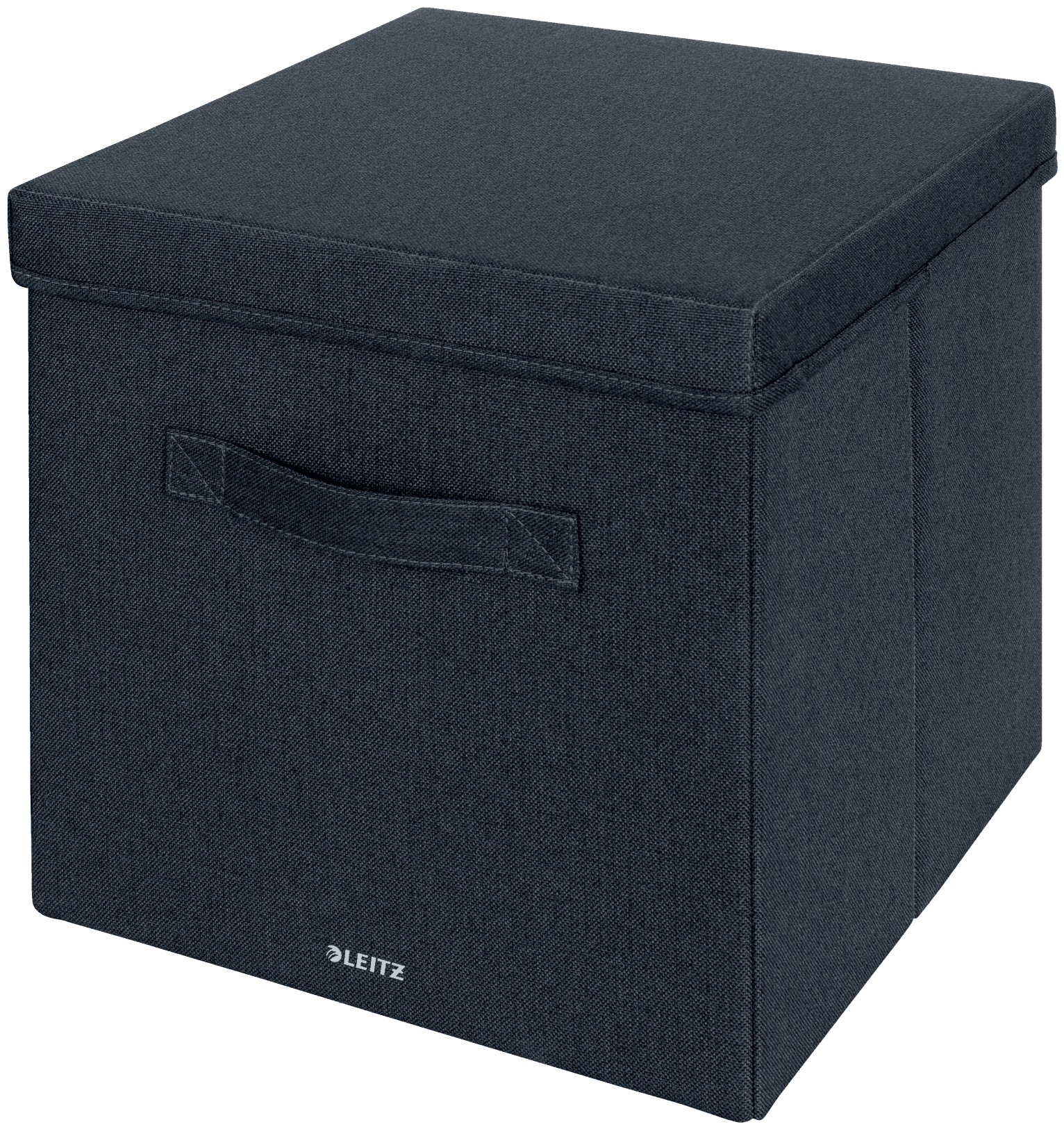 Leitz Aufbewahrungsbox | 33 x 38 x 32,5 cm | Grau | 2er-Pack
