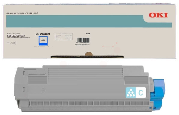 Original OKI 45862821 Toner Cyan