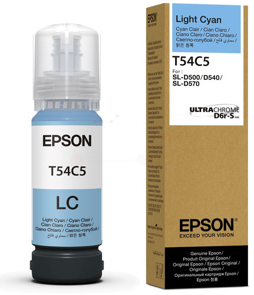 Original Epson T54C5 | C13T54C520 Tintenpatrone Foto Cyan