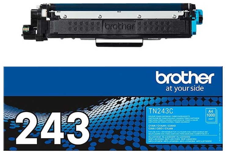 Original Brother TN243C Toner Cyan