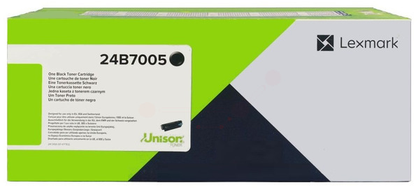 Original Lexmark 24B7005 Toner Schwarz ( B-Verpackung )