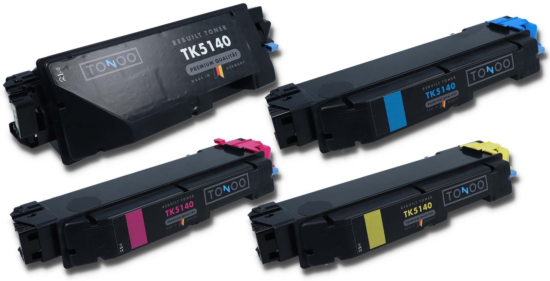 Tonoo® Toner TK5140 für Kyocera Ecosys M6030cdn | M6530cdn | P6130cdn | Set