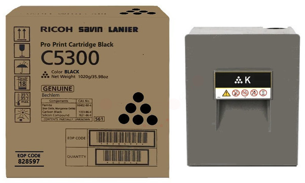 Original Ricoh 828597 | 828601 Toner Schwarz