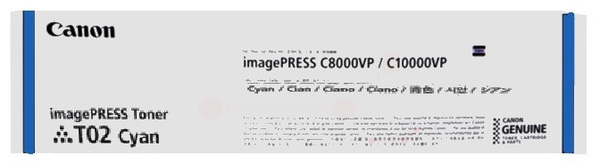 Original Canon T02 | 8530B001 Toner Cyan