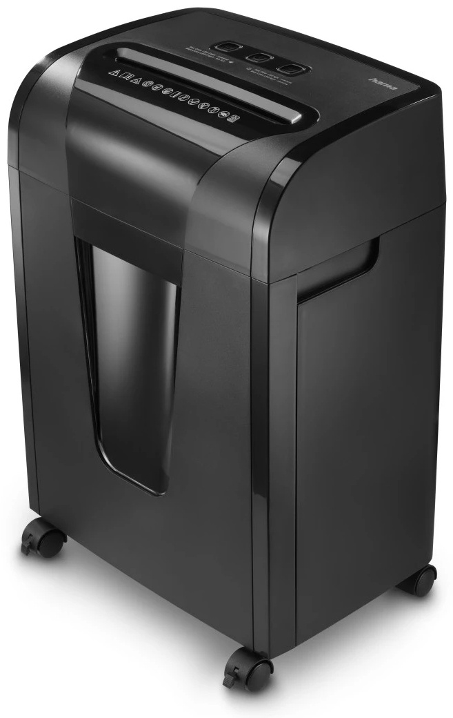 Hama Prime M100 Aktenvernichter | P-5 Mikroschnitt | 10 Blatt | 20 l | Schwarz