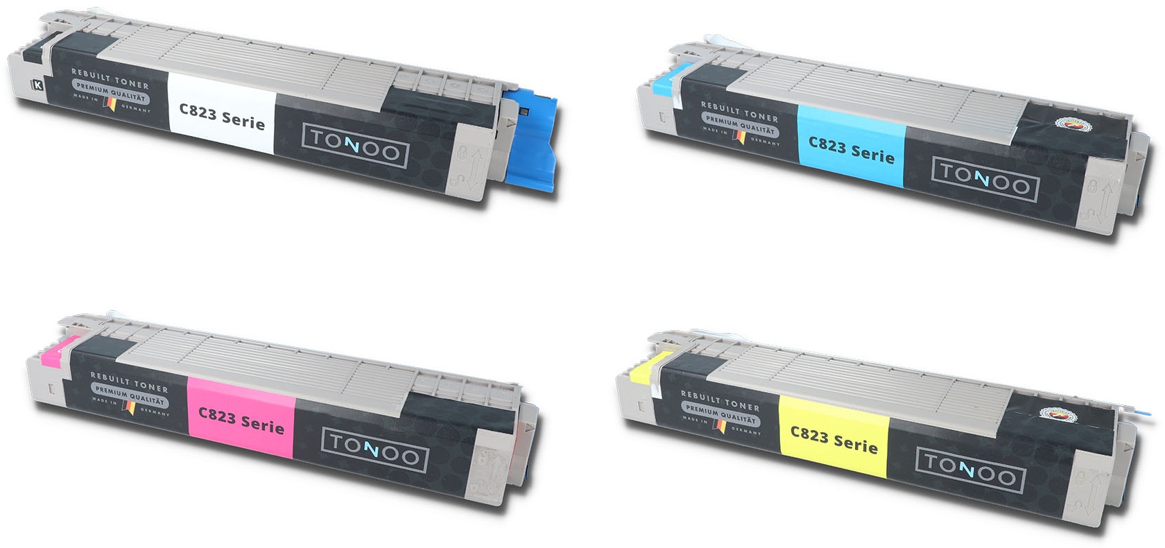 Tonoo® Toner ersetzt OKI C823dn | C823n | C833dn | C833n | C843dn | Set