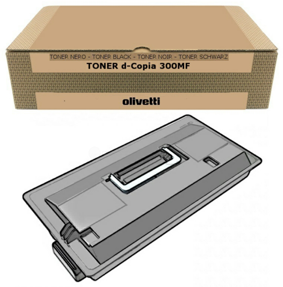 Original Olivetti B0567 Toner Schwarz