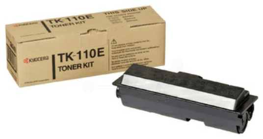 Original Kyocera TK110e / 1T02FV0DE1 Toner Schwarz
