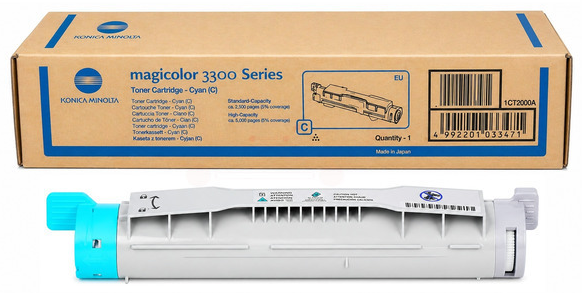 Original Konica Minolta 9960A1710550004 Toner Cyan