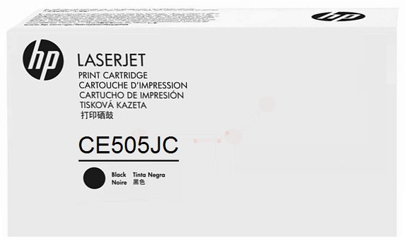 Original HP CE505X | CE505JC | 05X Toner Schwarz XL