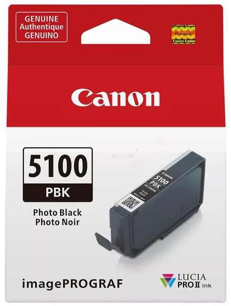 Original Canon PFI5100 | 6952C001 Tintenpatrone Foto Schwarz