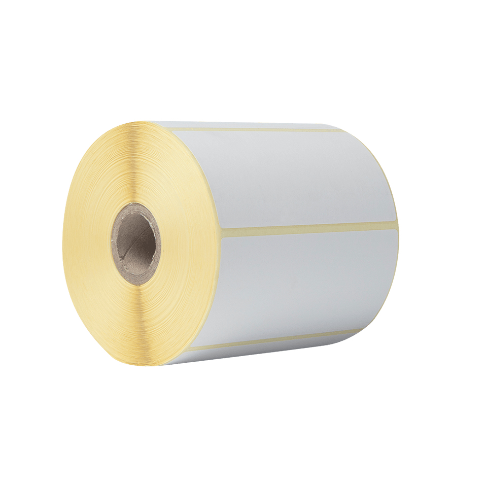 Brother Etikettenrolle BDE-1J050102-102 (8 Rollen) | 102x50 mm | Weiß | Papier