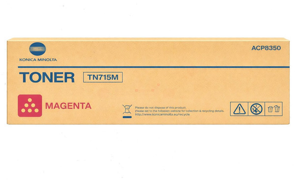 Original Konica Minolta TN715M | ACP8350 Toner Magenta