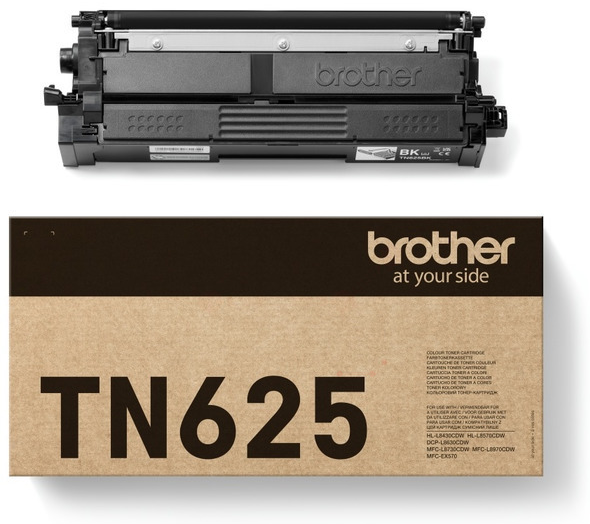 Original Brother TN625BK Toner Schwarz