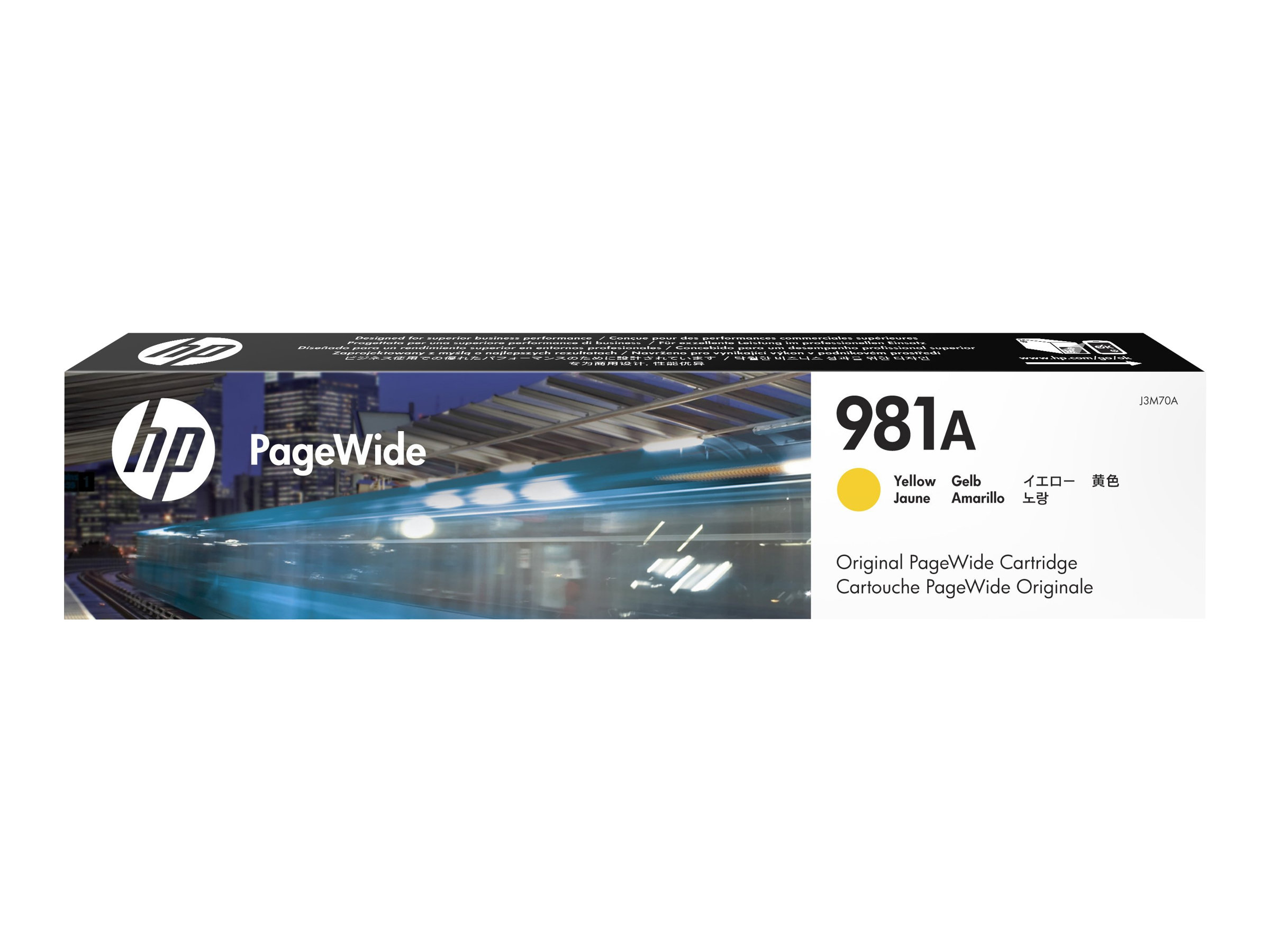 Original HP 981A | J3M70A Tinte Gelb