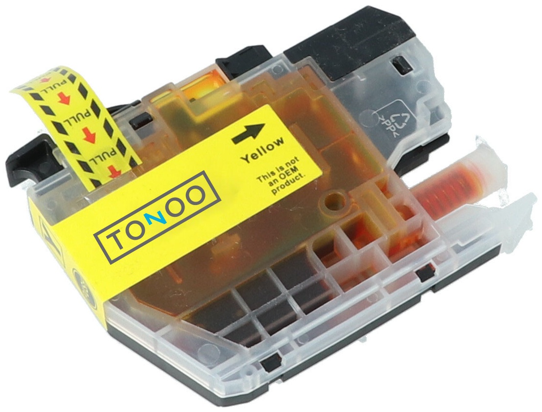 Tonoo® Tinte ersetzt Brother LC421XLY Gelb XL