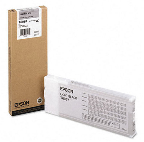 Original Epson T6067 | C13T606700 Tinte Light Schwarz