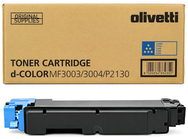 Original Olivetti B1180 Toner Cyan